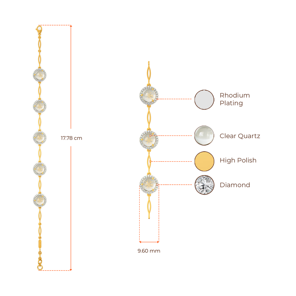 Translucent Whispers Diamond Bracelets
