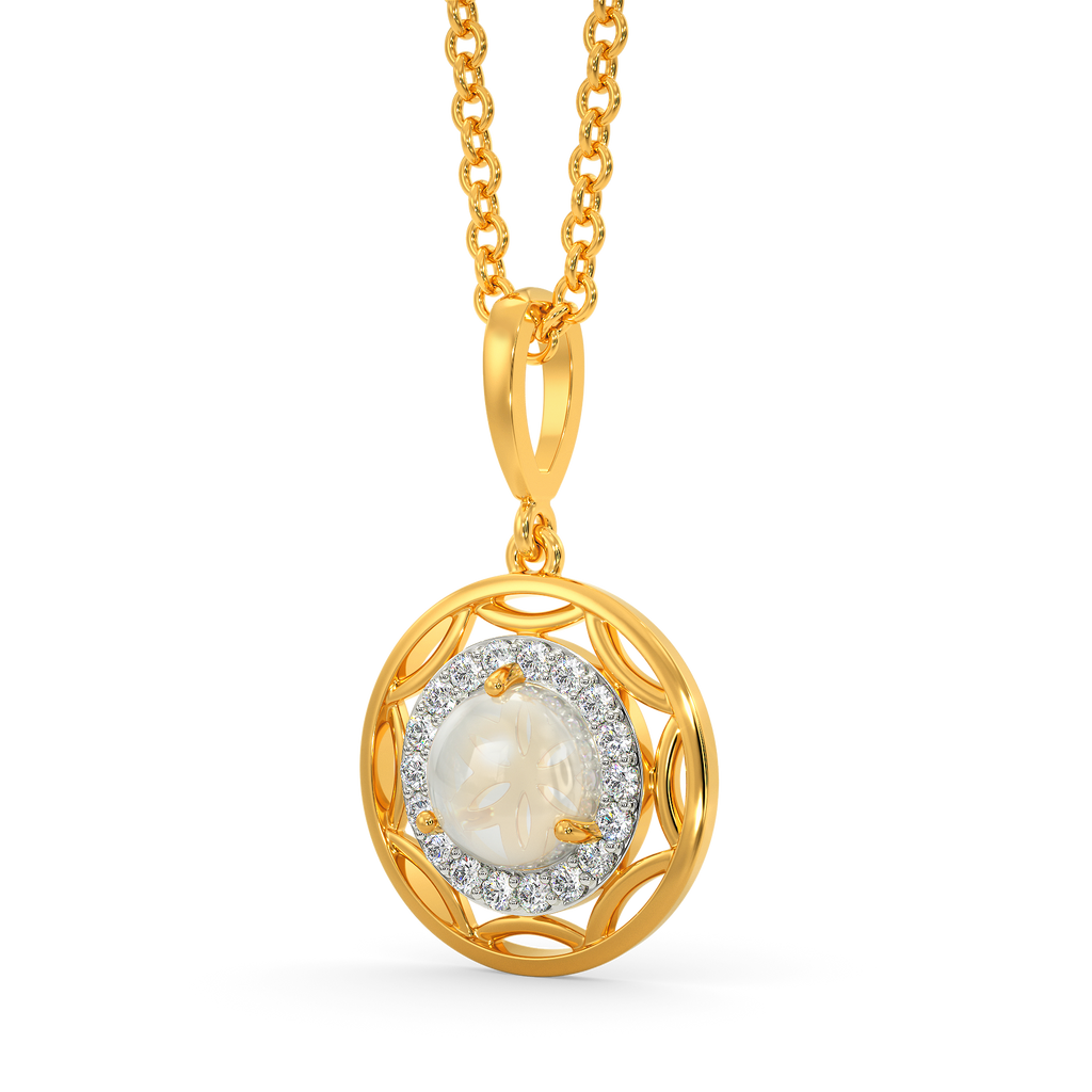 Translucent Whispers Diamond Pendants