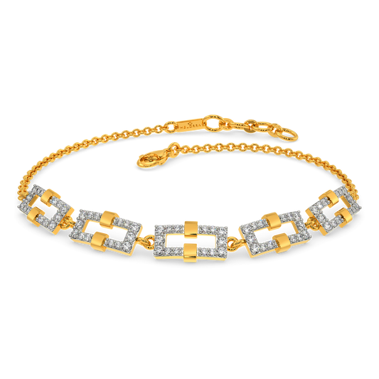 Bold Balance Diamond Bracelets