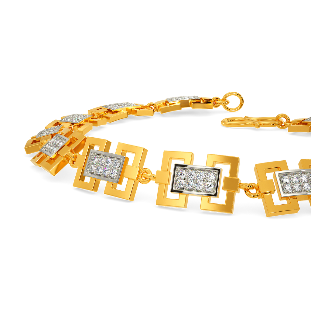 Offbeat Unity Diamond Bracelets