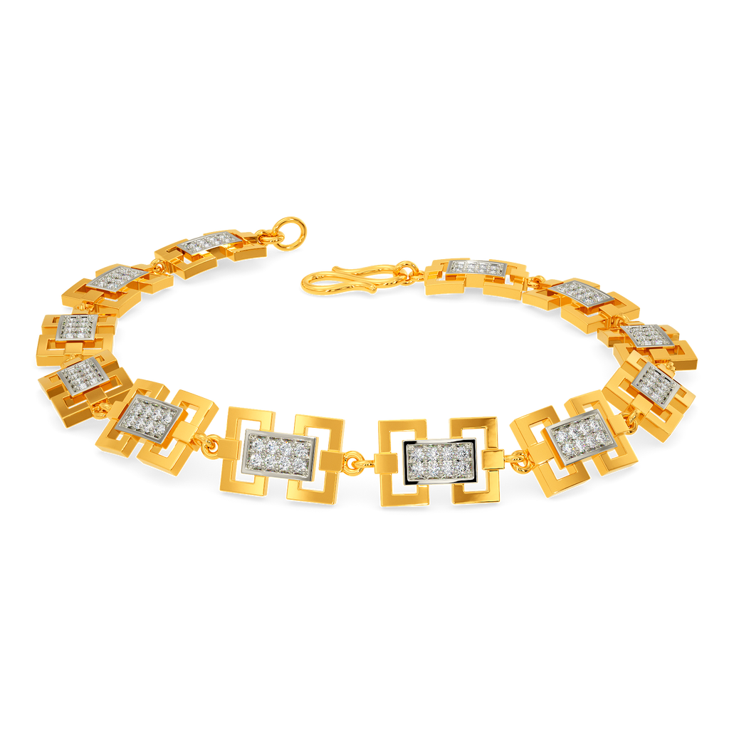 Offbeat Unity Diamond Bracelets