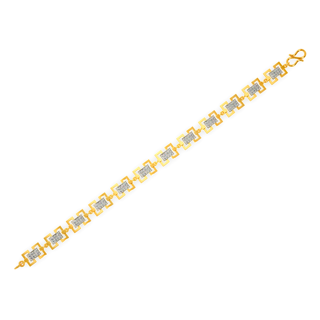 Offbeat Unity Diamond Bracelets