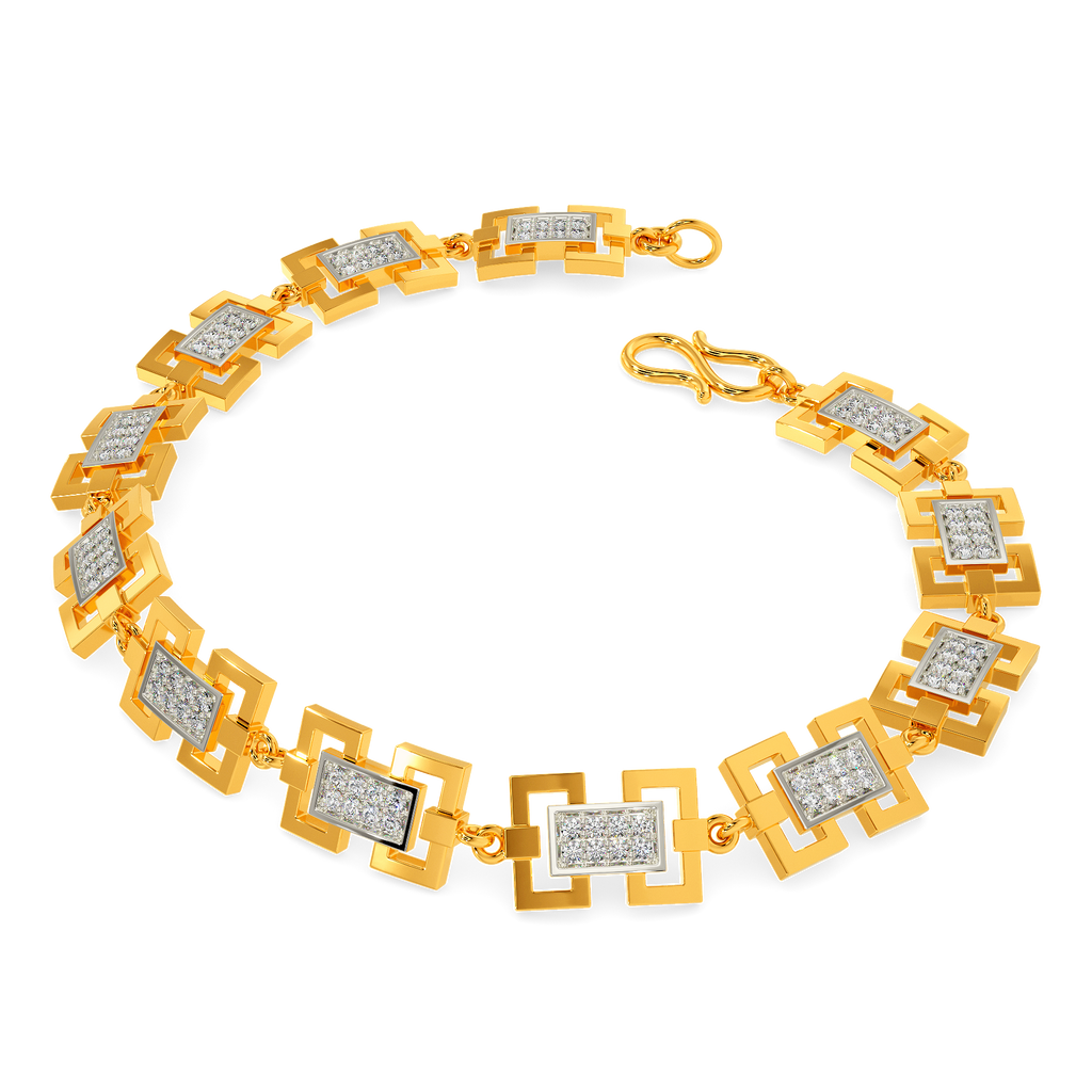 Offbeat Unity Diamond Bracelets