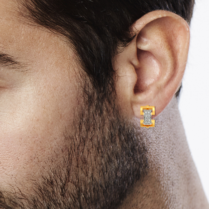 Offbeat Unity Diamond Earrings