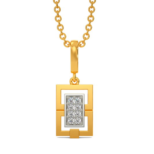 Offbeat Unity Diamond Pendants