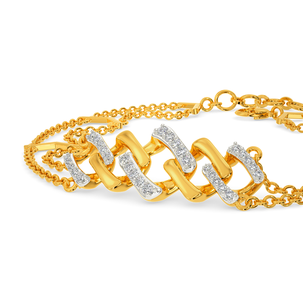 Rhomsy Chainsy Diamond Bracelets
