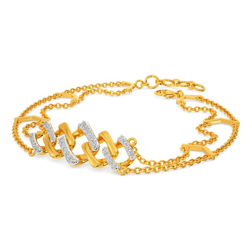 Rhomsy Chainsy Diamond Bracelets