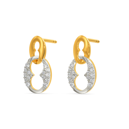 Chainology Diamond Earrings