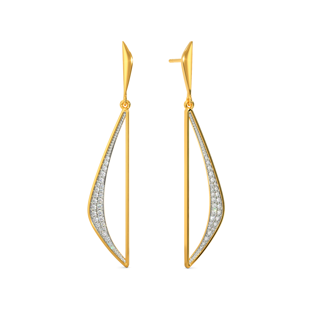Mega Chic Unleashed Diamond Earrings