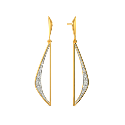 Mega Chic Unleashed Diamond Earrings