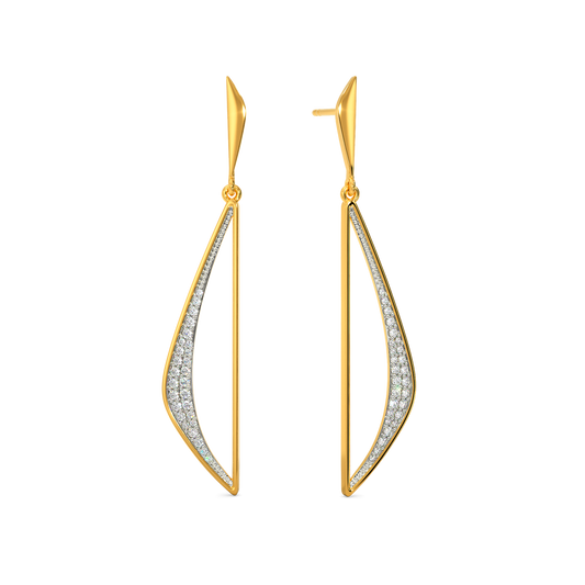 Mega Chic Unleashed Diamond Earrings