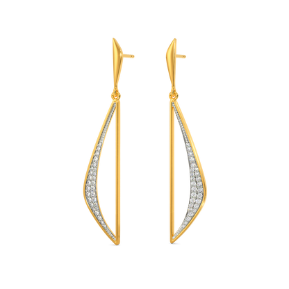 Mega Chic Unleashed Diamond Earrings