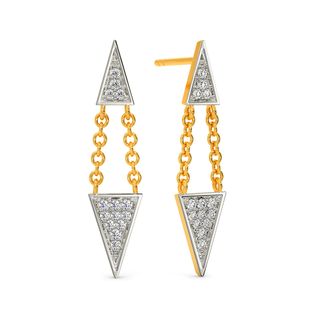 String Mania Diamond Earrings