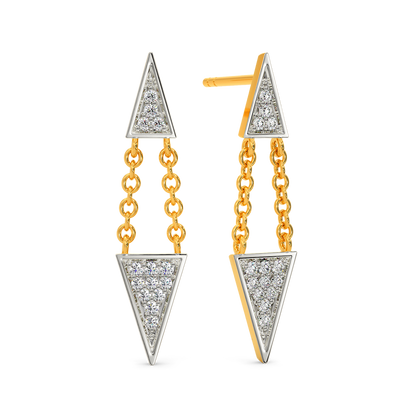 String Mania Diamond Earrings