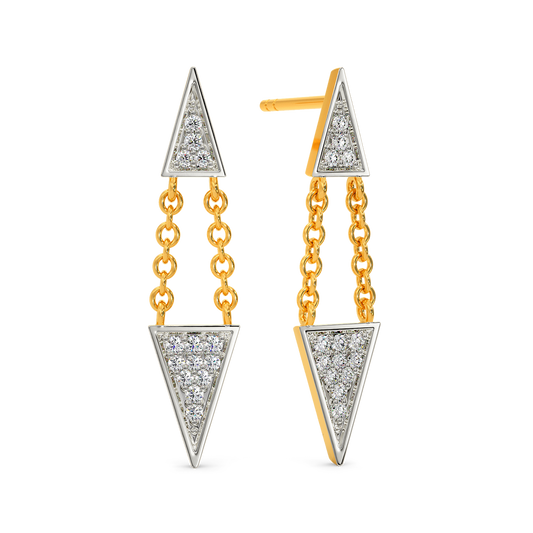 String Mania Diamond Earrings