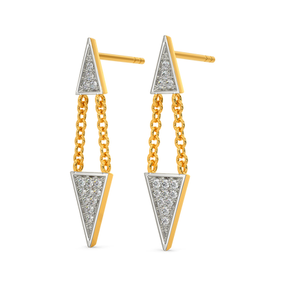 String Mania Diamond Earrings