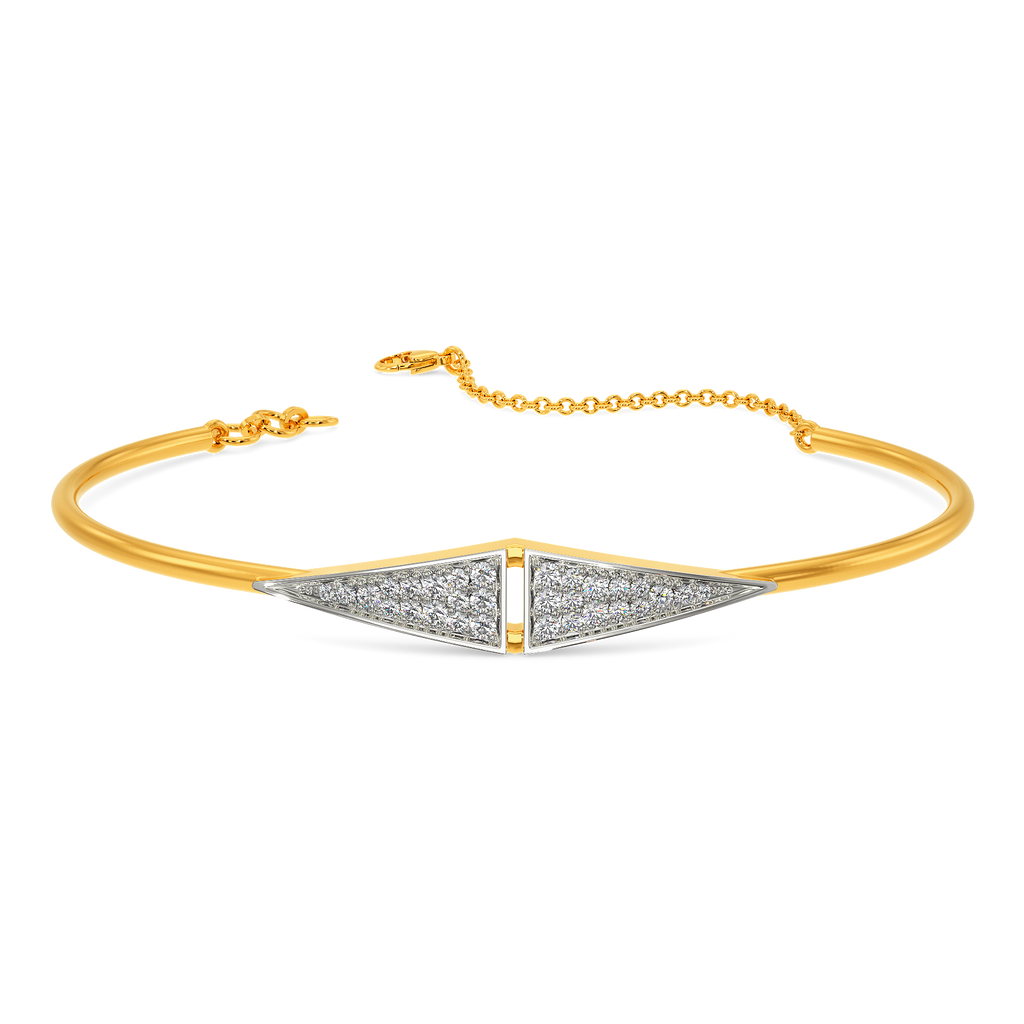 String Connection Diamond Bangles