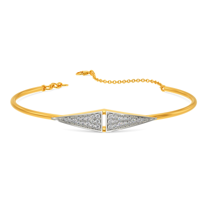 String Connection Diamond Bangles