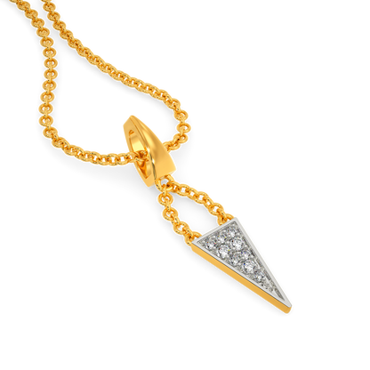 String Connection Diamond Pendants