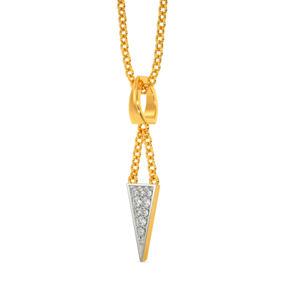 String Connection Diamond Pendants