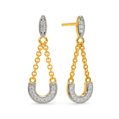 Show Some Strings Diamond Earrings