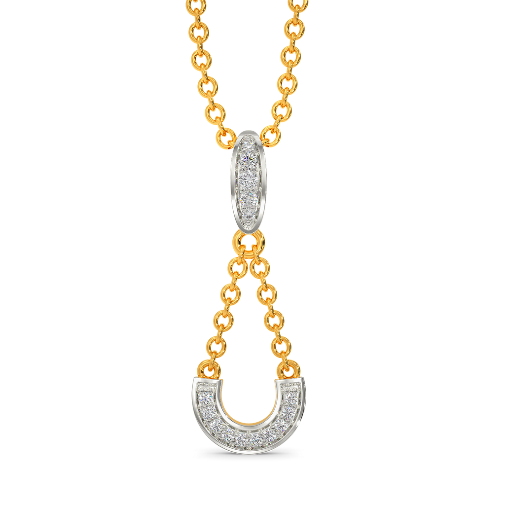 Show Some Strings Diamond Pendants