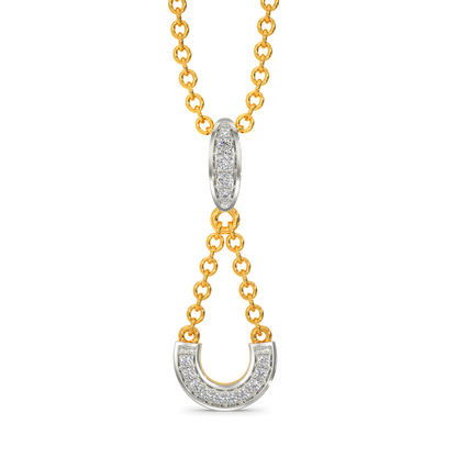 Show Some Strings Diamond Pendants