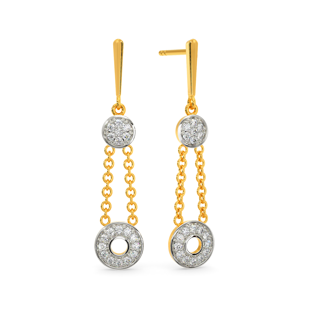 String Show Diamond Earrings