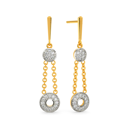 String Show Diamond Earrings