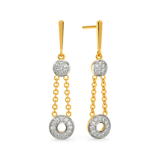 String Show Diamond Earrings