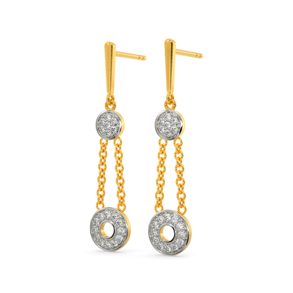 String Show Diamond Earrings