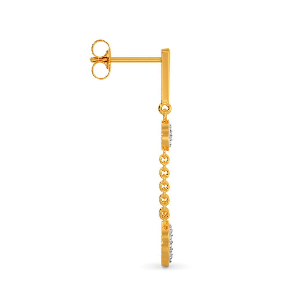 String Show Diamond Earrings