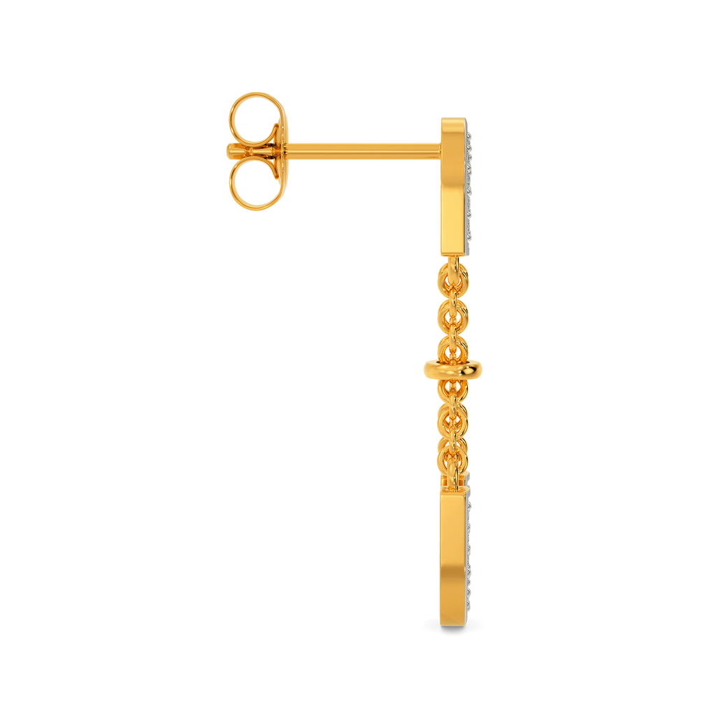 Stringed Together Diamond Earrings
