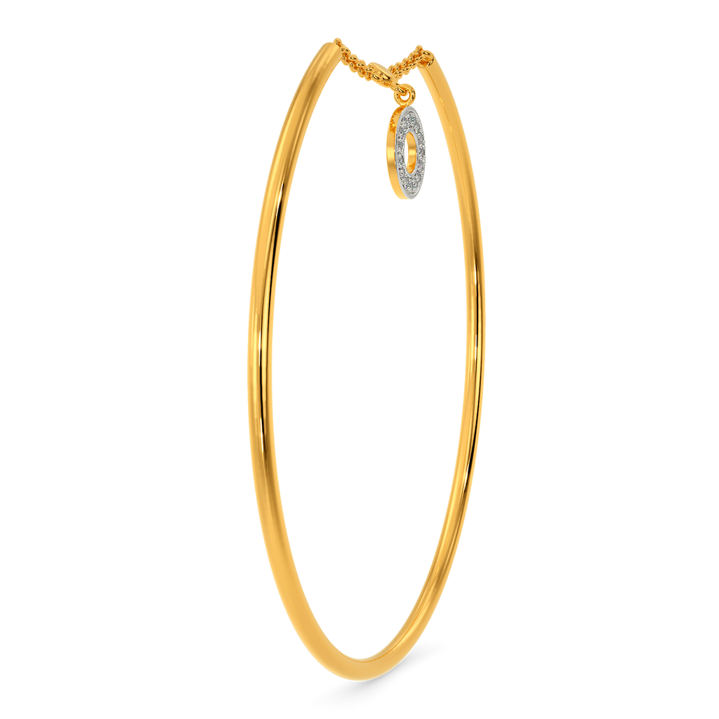 Love String Diamond Bangles