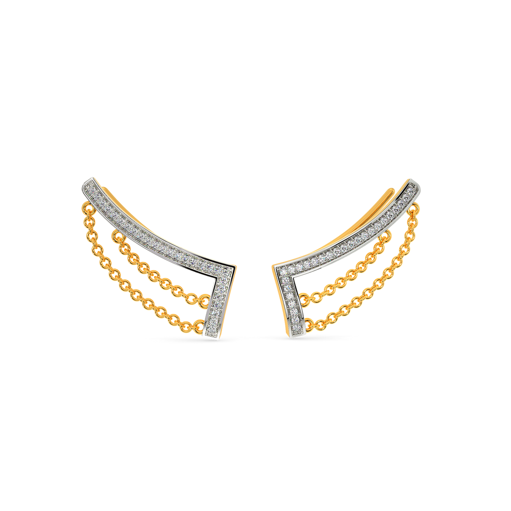 Strings Of Summer Diamond Earrings
