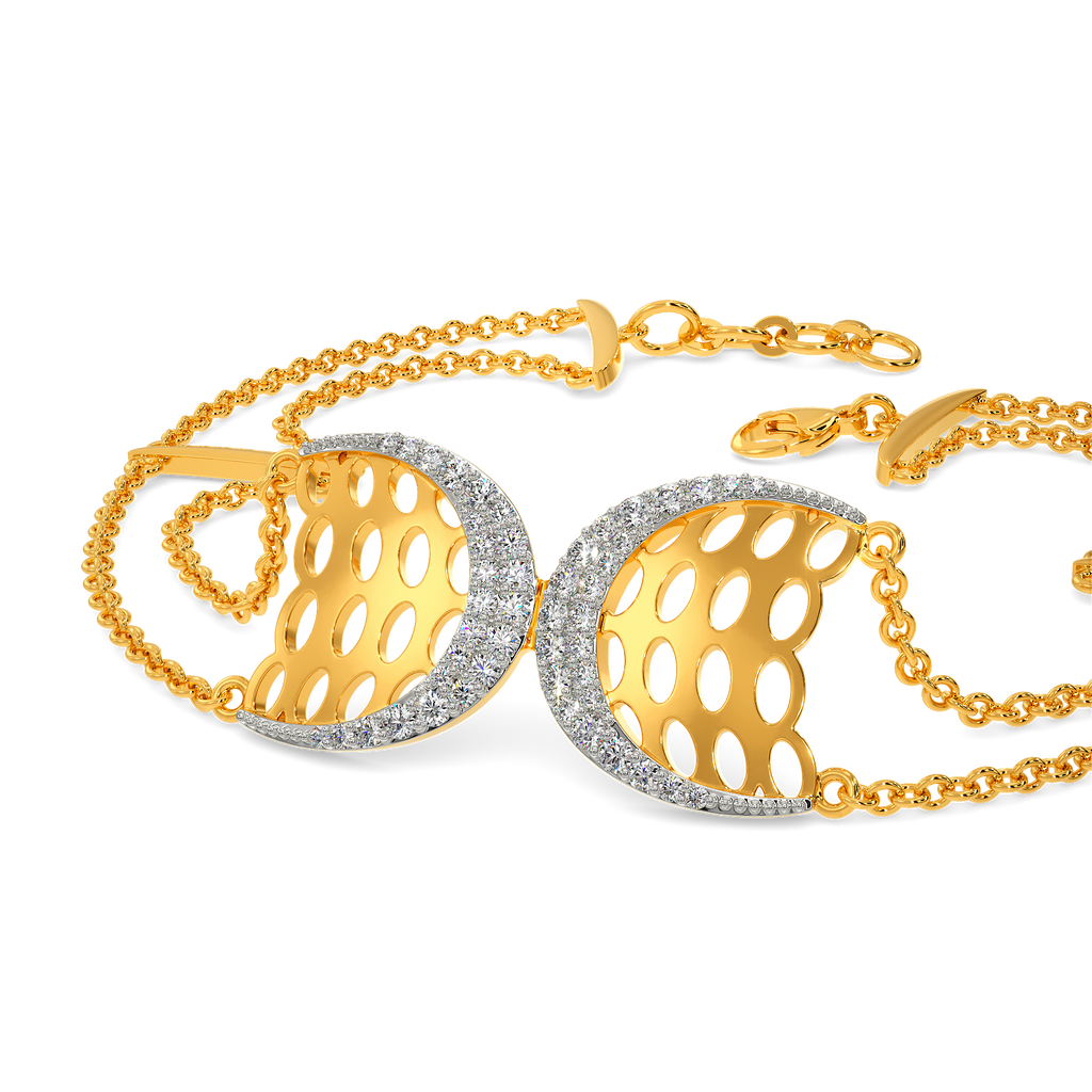 Knitted Drama Diamond Bracelets