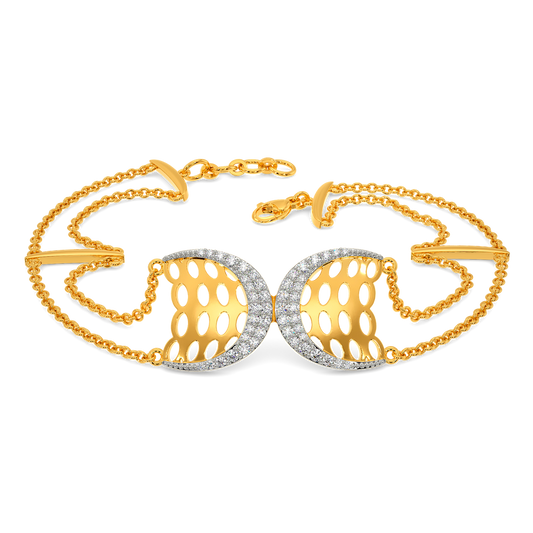 Knitted Drama Diamond Bracelets