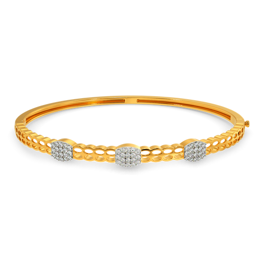 Knitted Drama Diamond Bangles