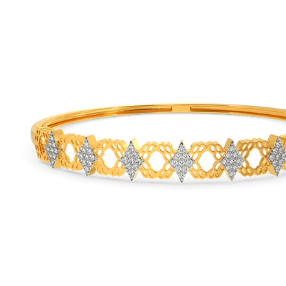 Very Knitly Diamond Bangles