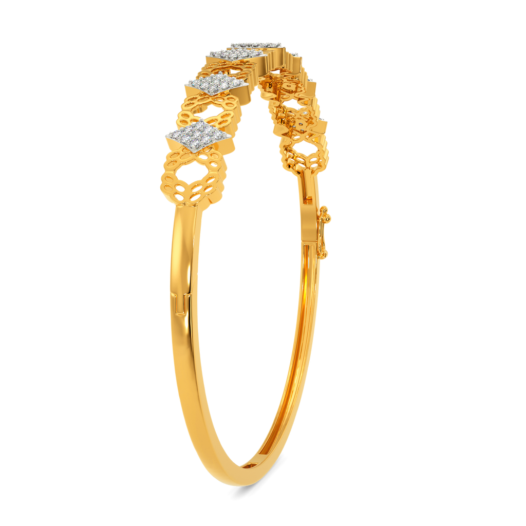 Very Knitly Diamond Bangles