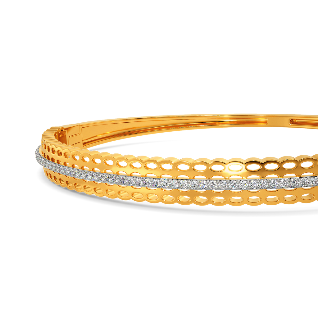Mazing Knits Diamond Bangles