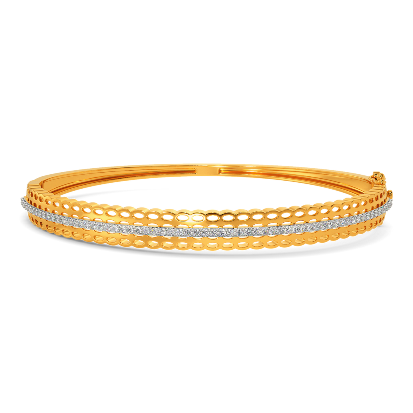 Mazing Knits Diamond Bangles
