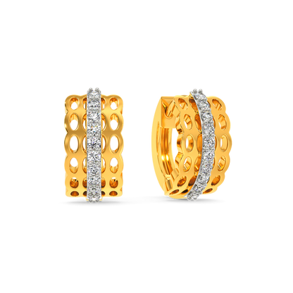 Mazing Knits Diamond Earrings