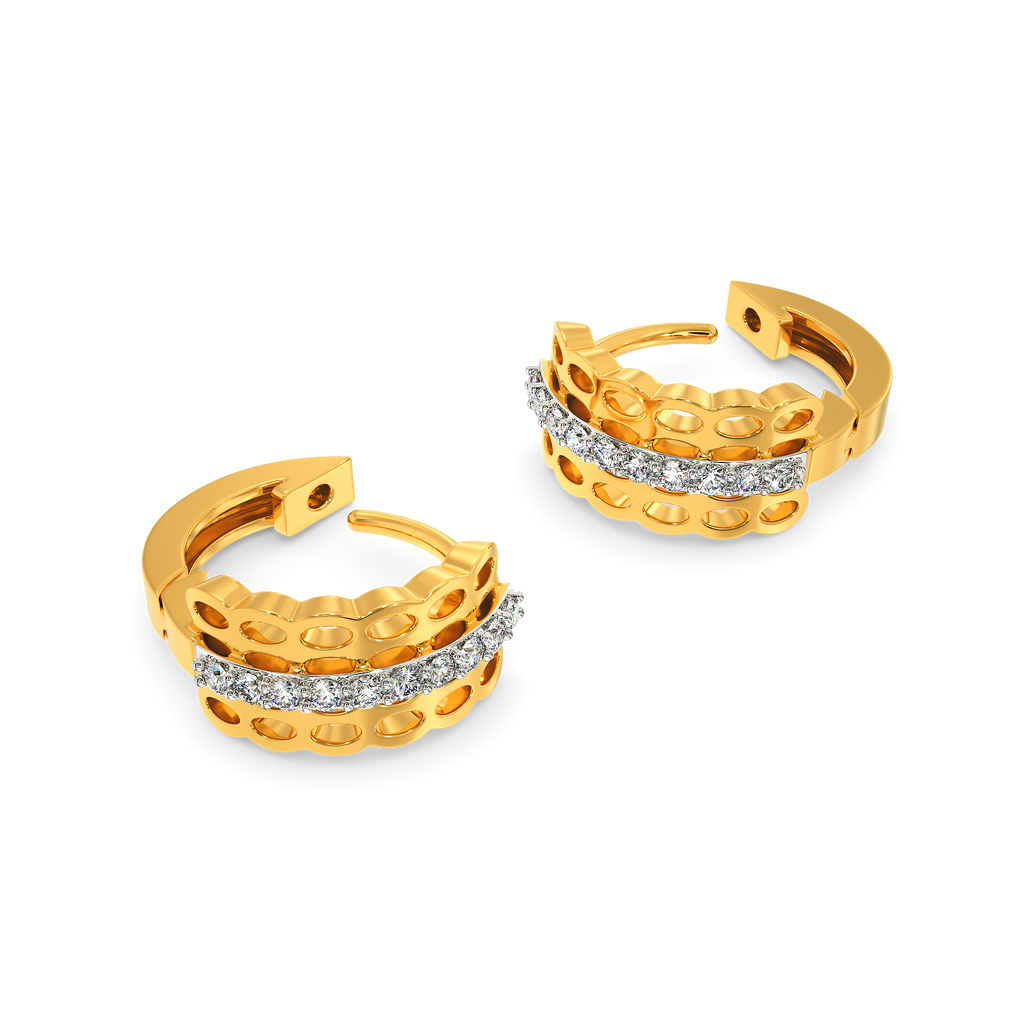 Mazing Knits Diamond Earrings