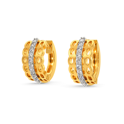 Mazing Knits Diamond Earrings