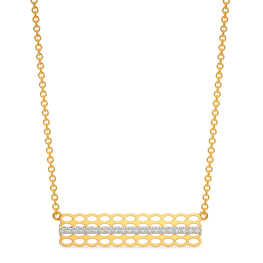 Mazing Knits Diamond Necklaces