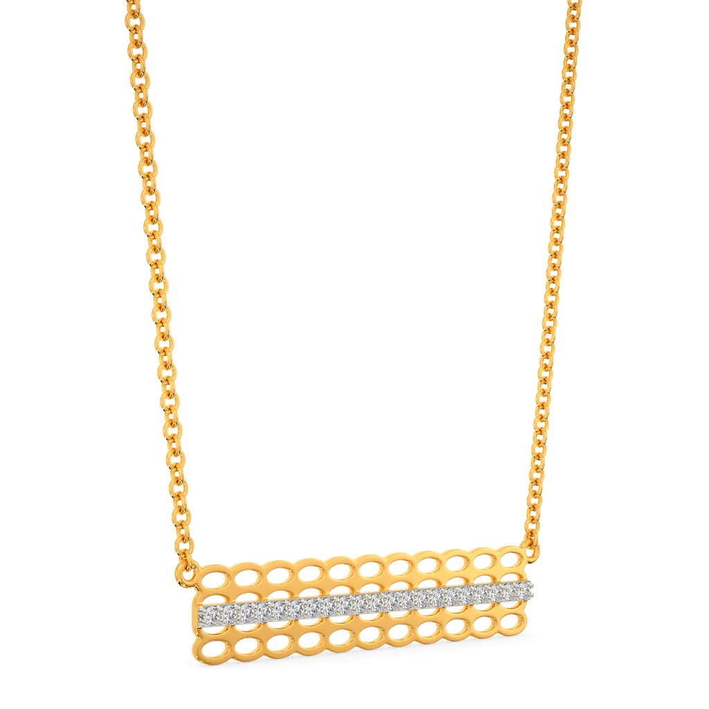 Mazing Knits Diamond Necklaces