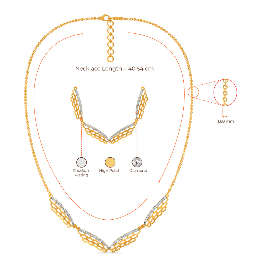 Knit Mania Diamond Necklaces