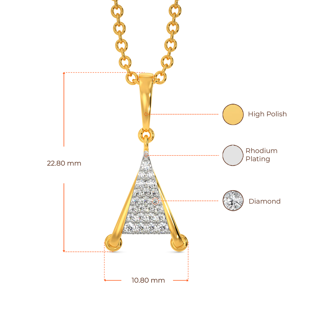 Knot Tied Diamond Pendants
