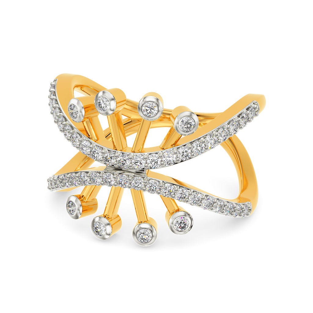 Lacy Shim  Diamond Rings